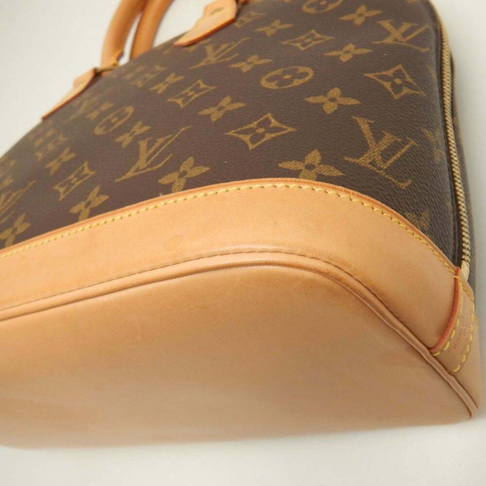 LOUIS VUITTON Authentic Brown Monogram Alma Bag - Picture 15 of 16